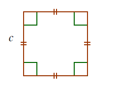 Formule du périmètre d'un carré