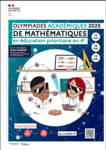 Lire la suite à propos de l’article Concours des Olympiades de mathématiques de 4e
