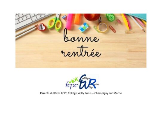 Lire la suite à propos de l’article Réunion représentants des parents d’élèves